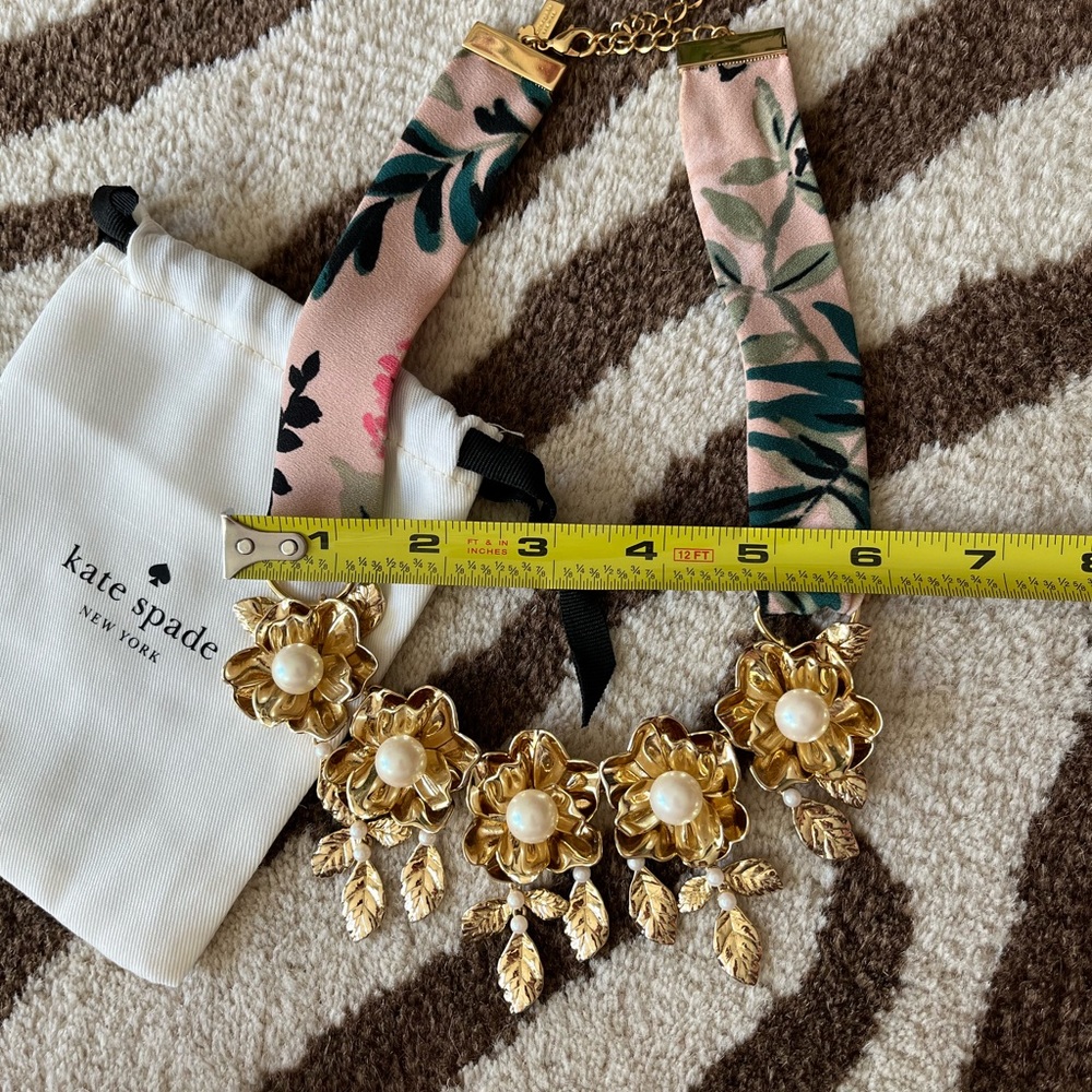 Kate Spade Lavish Blooms Statement Necklace - Picture 7 of 7